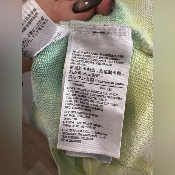 LEVIS TIE DYE EMBROIDERED HOODIE - Picture 6 of 8